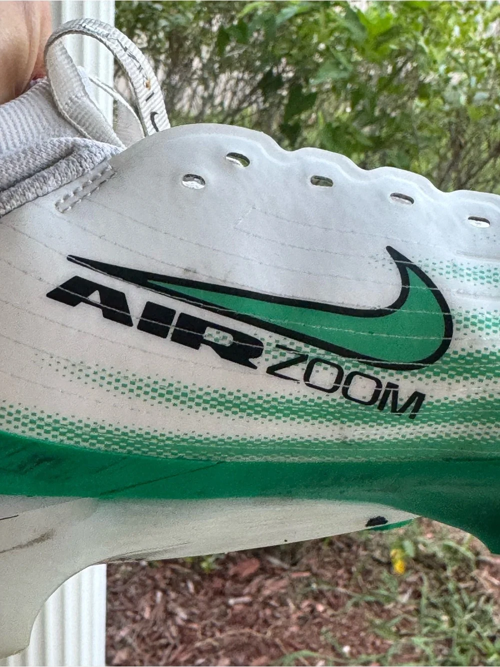 Nike Vapor Pro 1 Football Cleats White Stadium Green HM8850-100 Men’s 9